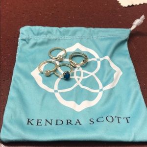 Kendra Scott stackable ring set